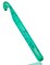 15mm Large Crochet Hook,Huge Crochet Hooks for Chunky Yarn,Ergonomic Knitting Giant Crochet Needles,Big Crochet Hooks for Knitting Yarn Carpet Scarf Wool Roving, Green